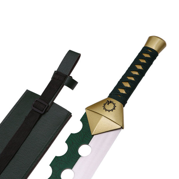 lostvayne meliodas gear 36" Lostvayne Demon Sword of Meliodas (Spring Steel is also available) from The Seven Deadly Sins – HS Blades Enterprise