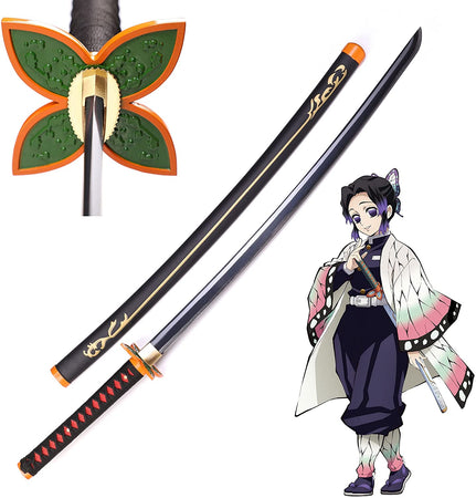 Shinobu Nichirin Sword in Just $77 (Japanese Steel is Available) of Shinobu Kocho from Demon Slayer-Full Blade Type I | Japanese Samurai Sword