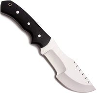 Road Rick Tracker Knife with Sheath (Spring Steel, D2 Steel are also available)-Camping & Hunting Knife