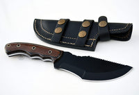 OverT Tracker Knife with Sheath (Spring Steel, D2 Steel are also available)-Camping & Hunting Knife