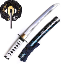 Ghost of Tsushima Jin Sakai Japanese Samurai Katana & Tanto Set in $131 (Japanese Steel also available) | Japanese Samurai Swords