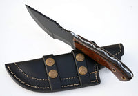 OverT Tracker Knife with Sheath (Spring Steel, D2 Steel are also available)-Camping & Hunting Knife