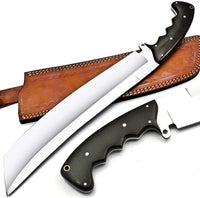 20" Tenth Core Machete Bushcraft & Camping Machete (D2 Steel, Spring Steel are available) with Custom Blade Material Variations-Bushcraft Machete
