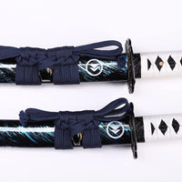 Ghost of Tsushima Jin Sakai Japanese Samurai Katana & Tanto Set in $131 (Japanese Steel also available) | Japanese Samurai Swords