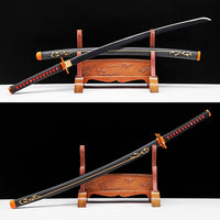 Shinobu Nichirin Sword in Just $77 (Japanese Steel is Available) of Shinobu Kocho from Demon Slayer-Full Blade Type I | Japanese Samurai Sword