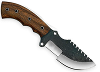 Doss Over Tracker Knife with Sheath (Spring Steel, D2 Steel are also available)-Camping & Hunting Knife