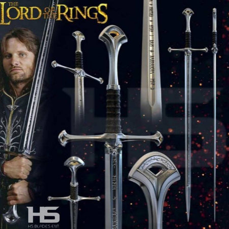 45" Anduril Narsil Sword of King Aragorn from Lord of The Rings-Universal Discount Deal