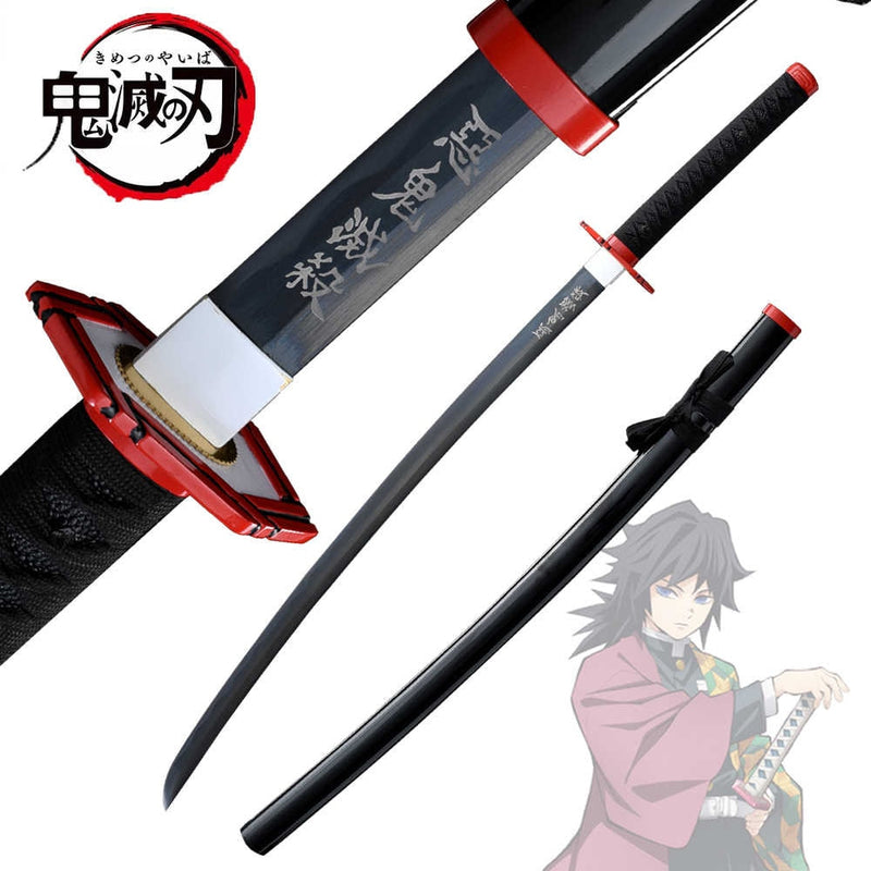 Nichrin Sword in Just $77 (Japanese Steel is Available) of Tomioka Giyuu from Demon Slayer Type II | Japanese Samurai Sword