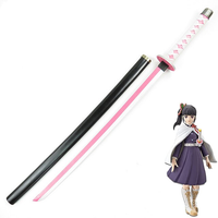 Pink Nichirin Sword in Just $77 (Japanese Steel is Available) of Kanao Tsuyuri from Demon Slayer Swords | Japanese Samurai Sword