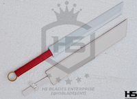 32" Princess Mononoke Ashitaka Sword with Sheath in Just $88 (Spring Steel & D2 Steel versions are Available) from Princess Mononoke Sword