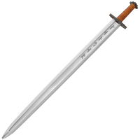 37" Full Tang Vikings Ironside Sword (Spring Steel & D2 Steel Battle ready are available) with Scabbard