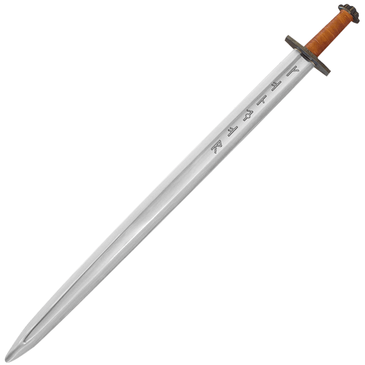 37" Full Tang Vikings Ironside Sword (Spring Steel & D2 Steel Battle ready are available) with Scabbard
