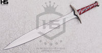 22" Bilbo Sting Sword of Bilbo Hobbit in just $69 (Battle Ready D2 Steel & Spring Steel Versions Available) with Plaque & Scabbard from The Hobbit Swords