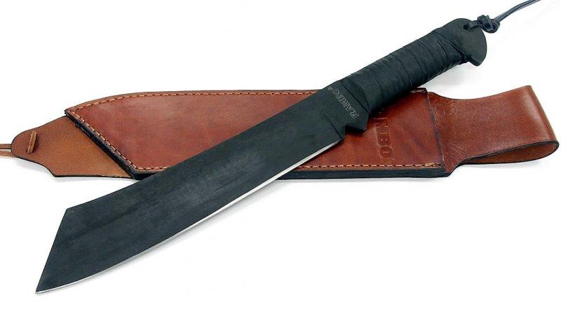 17" Rambo First Blood IV Machete Bushcraft Machete (Spring Steel, D2 Steel are also available)-Camping & Hunting Machete