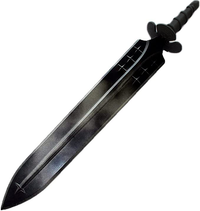 39" Demon Dweller Sword of Asta in $149 (BR Spring Steel & Japanese Steel are also available) from Black Clover Swords