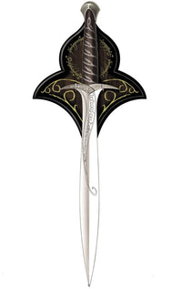 22" Sting Sword of Frodo w/ Plaque in just $69 (Spring Steel & D2 Steel Battle Ready Versions are also Available) from Lord of The Rings-Black