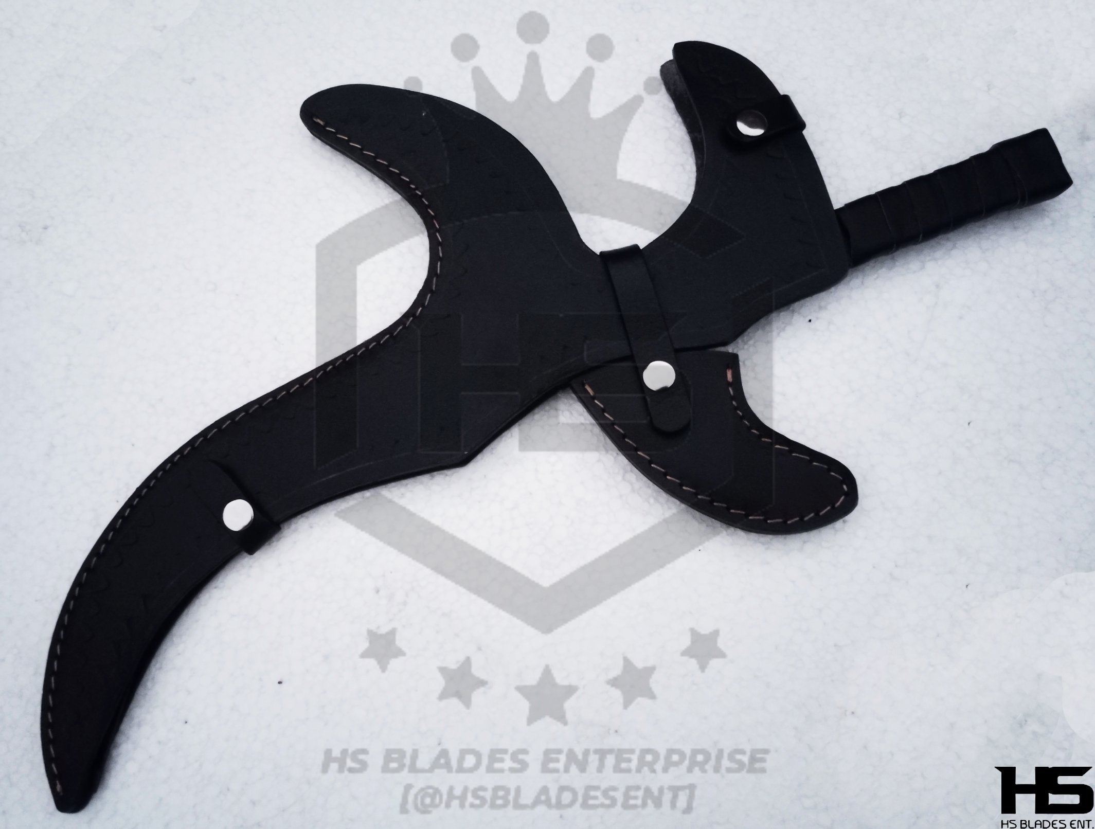 20" Black Knife from Elden Ring in 88 (Spring Steel & D2 Steel versio