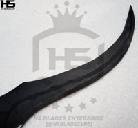 20" Black Knife from Elden Ring in $88 (Spring Steel & D2 Steel versions are Available) from The Elden Ring Knife-ER Knife