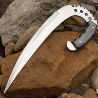 12" Ulak Saber Claws of Furian Riddick (D2 & Japanese Steel is also Available) from The Chronicles of Riddick-Black Wood