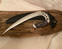 12" Ulak Saber Claws of Furian Riddick (D2 & Japanese Steel is also Available) from The Chronicles of Riddick-Black Wood