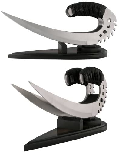 12" Ulak Saber Claws of Furian Riddick (D2 & Japanese Steel is also Available) from The Chronicles of Riddick-High Polish