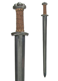 34" Full Tang Vikings King Godfred Sword in just $139 (Spring Steel & D2 Steel Battle Ready are also available) with Scabbard