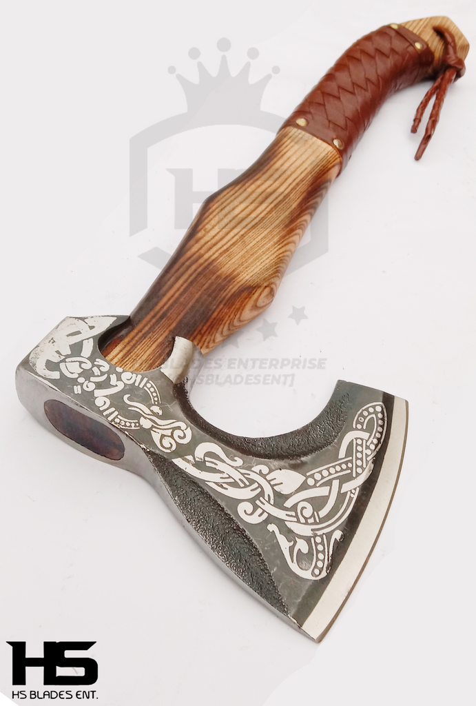 Functional Axe w/ Sheath in $69 (Functional Viking Axe, Camping Axe ...
