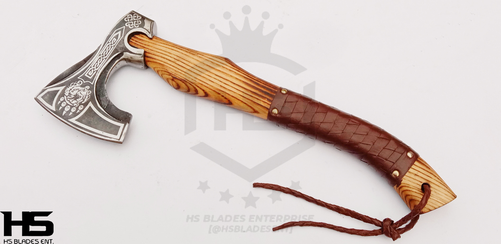 Functional Axe w/ Sheath in $69 (Functional Viking Axe, Camping Axe ...