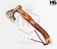 The Tigrar: Battle Ready Functional Axe with Leather Sheath in Just $69-Functional Viking Axe