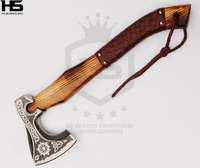 The Kolovrot: Camping Functional Axe in Just $69 with Leather Sheath-Functional Viking Axe