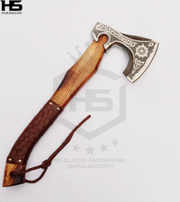 The Kolovrot: Camping Functional Axe in Just $69 with Leather Sheath-Functional Viking Axe