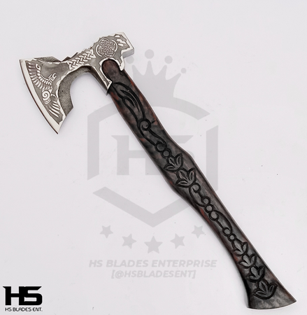 The Berkanoz: Camping Functional Axe in Just $69 with Leather Sheath-Functional Viking Axe