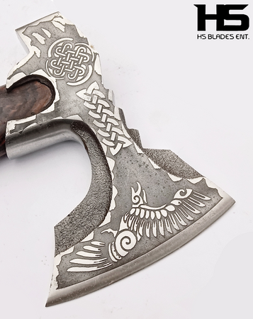 The Berkanoz II: Camping Functional Axe in Just $69 with Leather Sheath-Functional Viking Axe