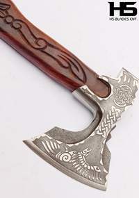 The Azwyrd: Camping Functional Axe in Just $69 with Leather Sheath-Functional Viking Axe