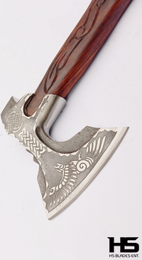 The Azwyrd: Camping Functional Axe in Just $69 with Leather Sheath-Functional Viking Axe