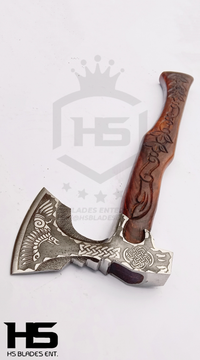 The Azwyrd: Camping Functional Axe in Just $69 with Leather Sheath-Functional Viking Axe