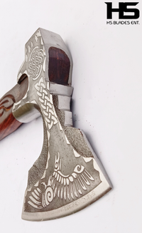 The Azwyrd: Camping Functional Axe in Just $69 with Leather Sheath-Functional Viking Axe