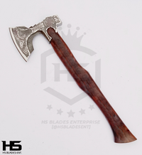 The Azwyrd: Camping Functional Axe in Just $69 with Leather Sheath-Functional Viking Axe