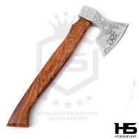 The Ulfube: Battle Ready Functional Axe w/ Leather Sheath in Just $69-Functional Viking Axe