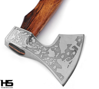 The Ulfube: Battle Ready Functional Axe w/ Leather Sheath in Just $69-Functional Viking Axe
