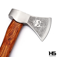 The Heathen Skull: Camping Functional Axe w/ Leather Sheath in Just $69-Functional Viking Axe