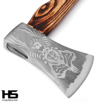 The Ulf: Battle Ready Functional Axe in Just $69 with Leather Sheath-Functional Viking Axe