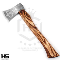 The Ulf: Battle Ready Functional Axe in Just $69 with Leather Sheath-Functional Viking Axe