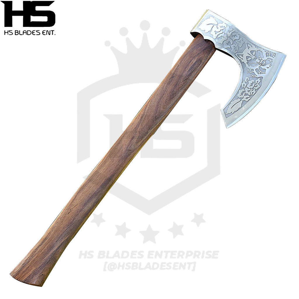 Functional Axe w/ Sheath in $69 (Functional Viking Axe, Camping Axe ...