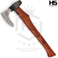 The Olaf Hoskuldsson: Camping Functional Axe in Just $69 with Leather Sheath-Functional Viking Axe