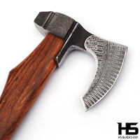 The Olaf Hoskuldsson: Camping Functional Axe in Just $69 with Leather Sheath-Functional Viking Axe