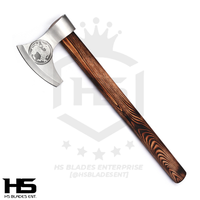 The Fenrir: Camping Functional Axe in Just $69 with Leather Sheath (Functional Viking Axe)