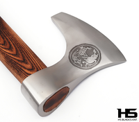 The Fenrir: Camping Functional Axe in Just $69 with Leather Sheath (Functional Viking Axe)