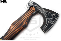 The Bjorn II: Camping Functional Axe in Just $69 with Leather Sheath-Functional Viking Axe