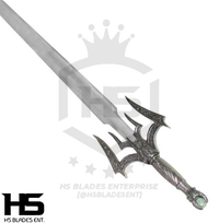 41" Luciendar Sword of Light (Spring Steel & D2 Steel Battle Ready Versions are Available) with Wall Plaque & Sheath-Polish